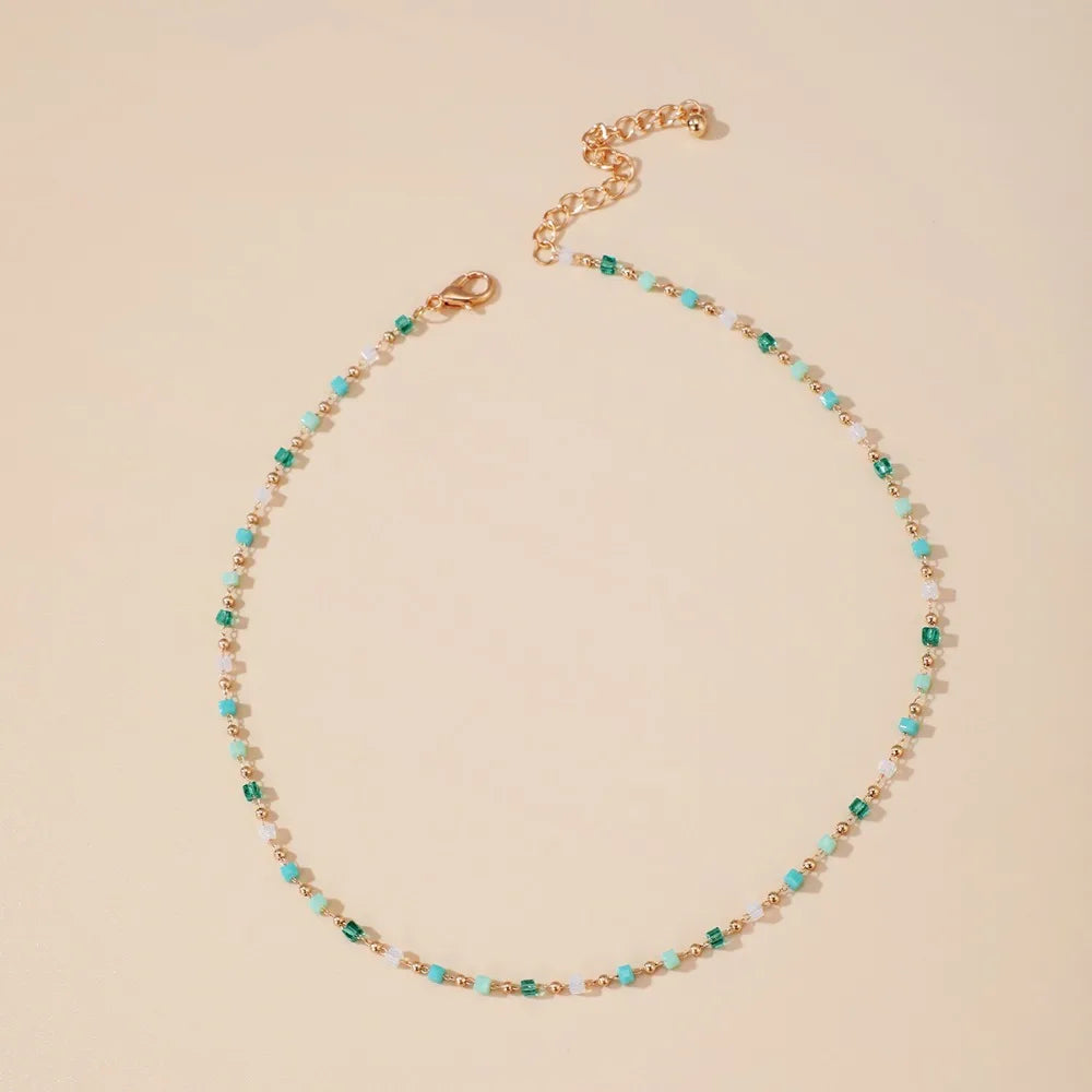 Bead Choker Necklace