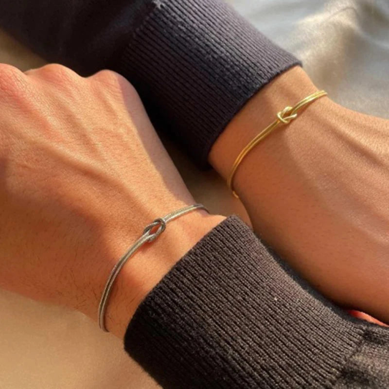 Double Strand Knot Bracelet