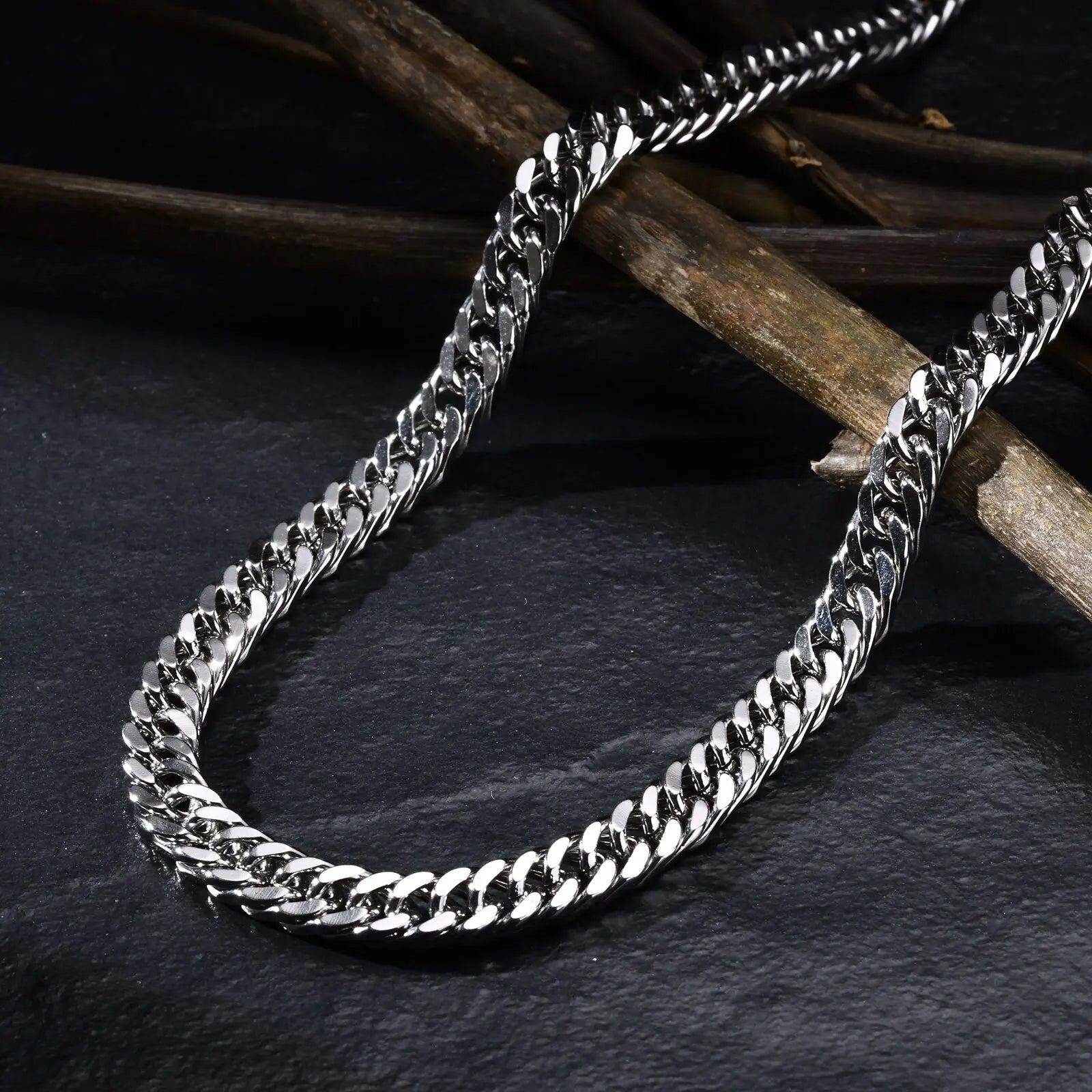 Silver Link Chain Necklace