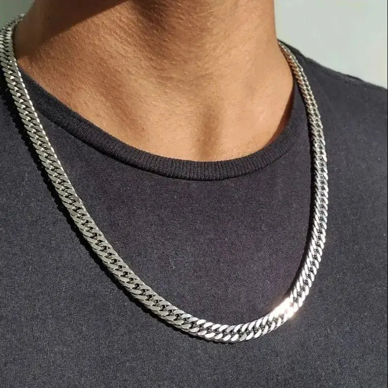 Silver Link Chain Necklace