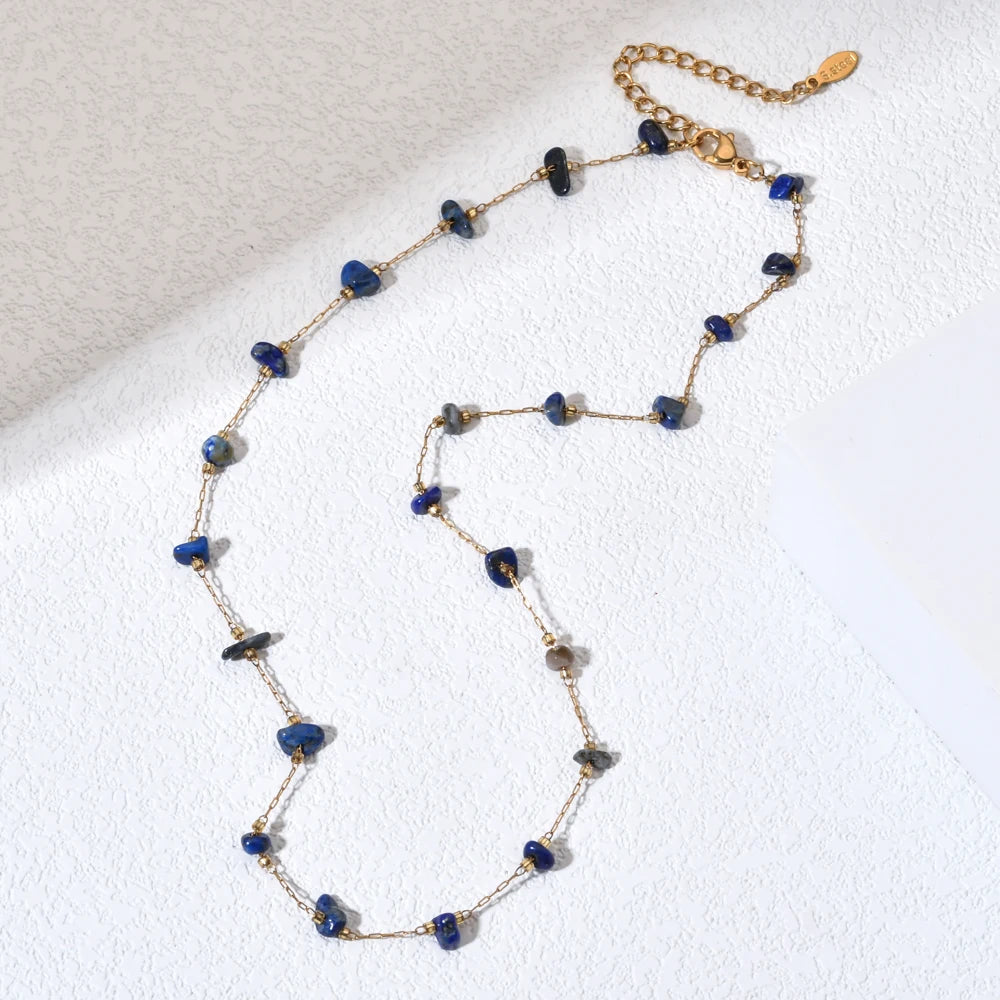 Gemstone necklace