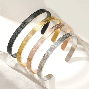 Engraved Cuff Bracelet