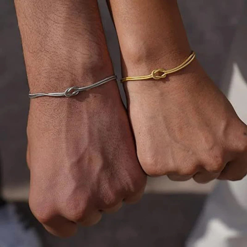 Double Strand Knot Bracelet