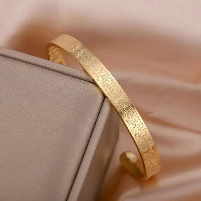 Engraved Cuff Bracelet