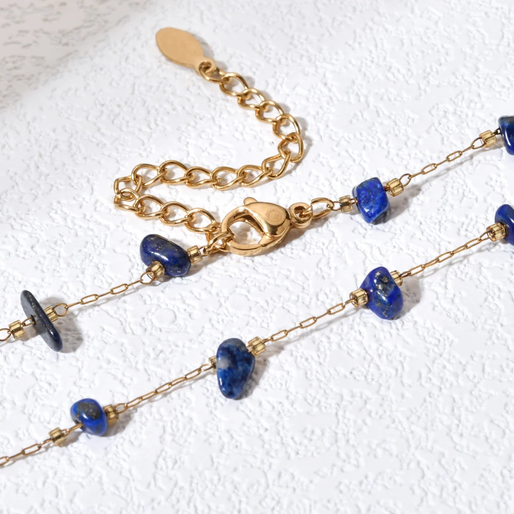 Gemstone necklace