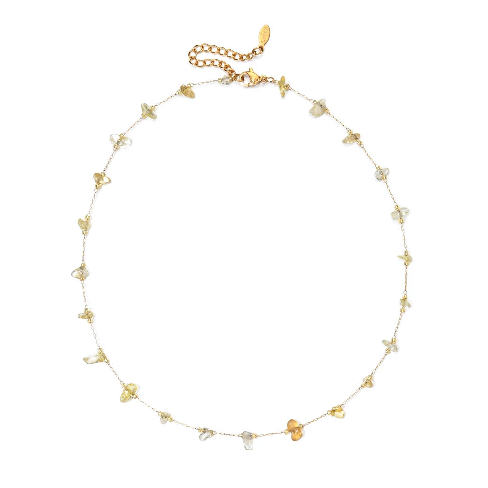 Gemstone necklace