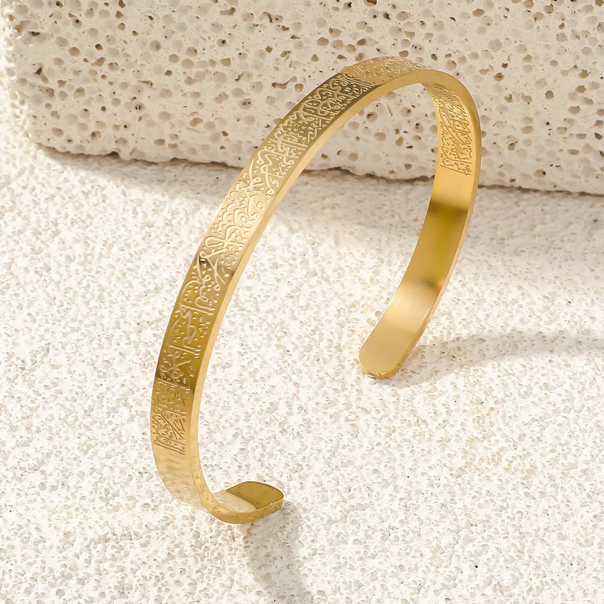 Engraved Cuff Bracelet