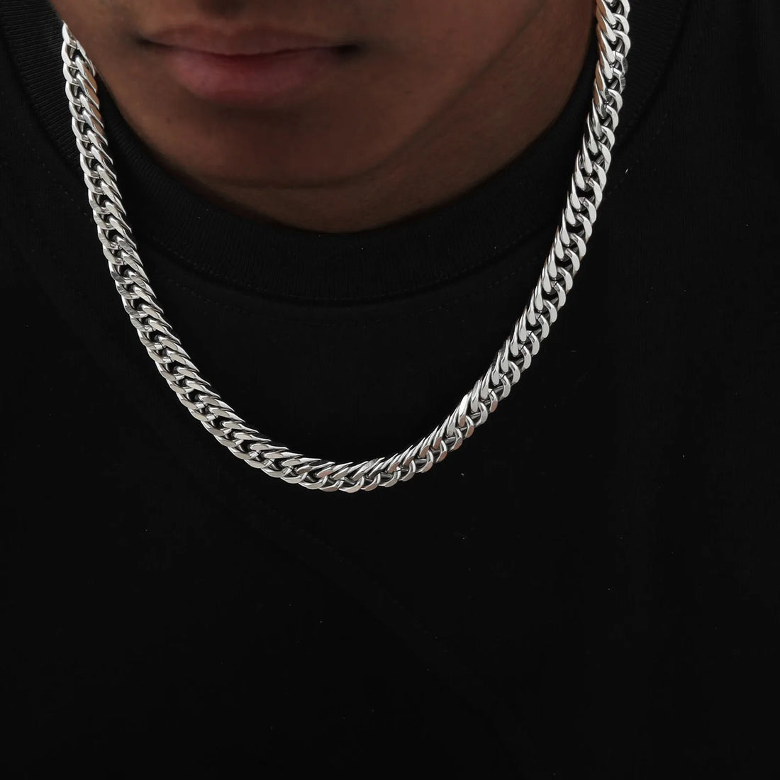 Silver Link Chain Necklace