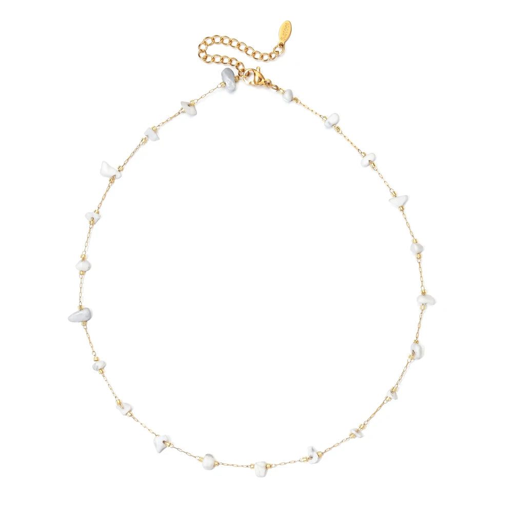 Gemstone necklace