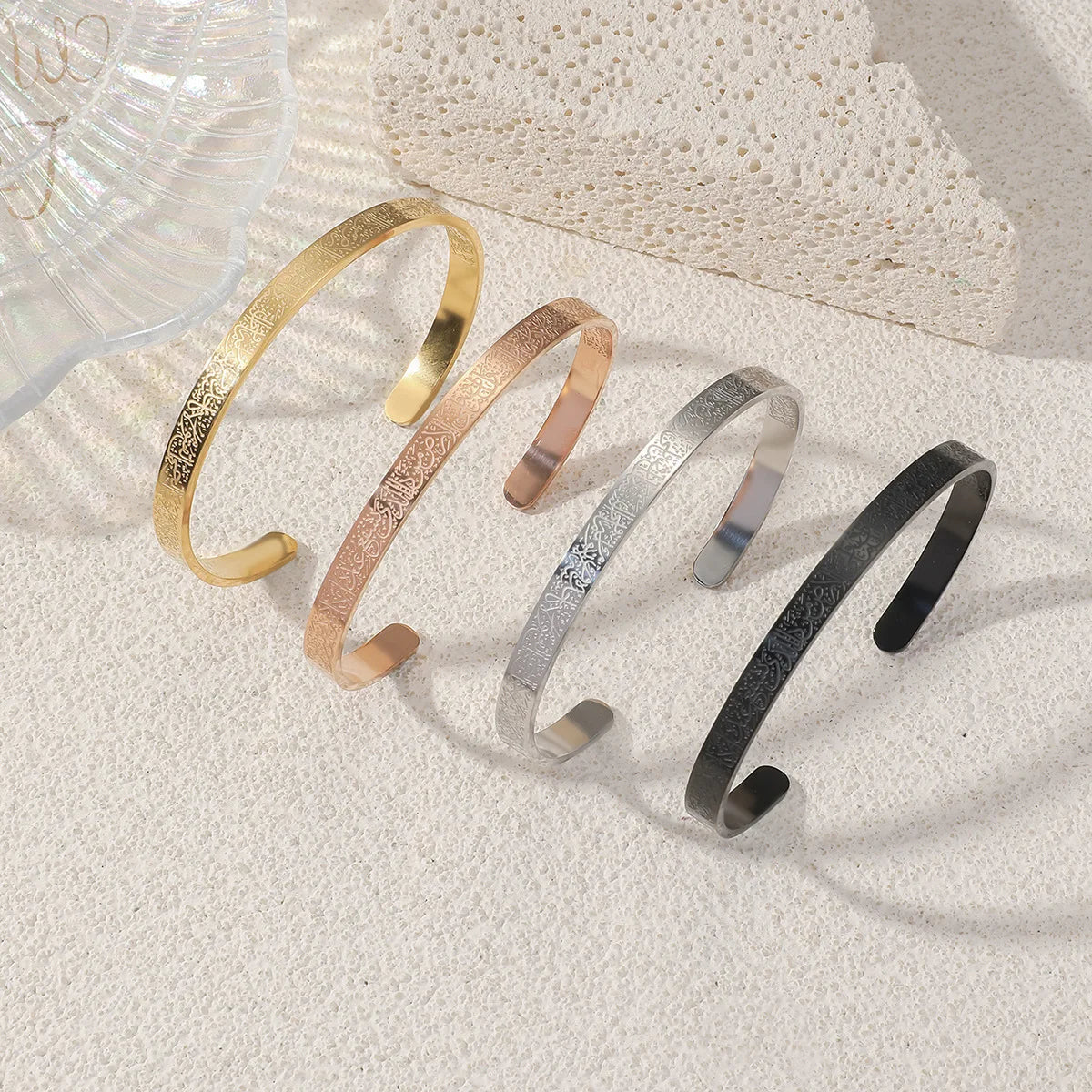 Engraved Cuff Bracelet