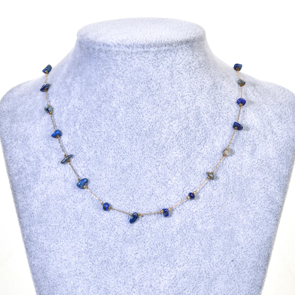 Gemstone necklace