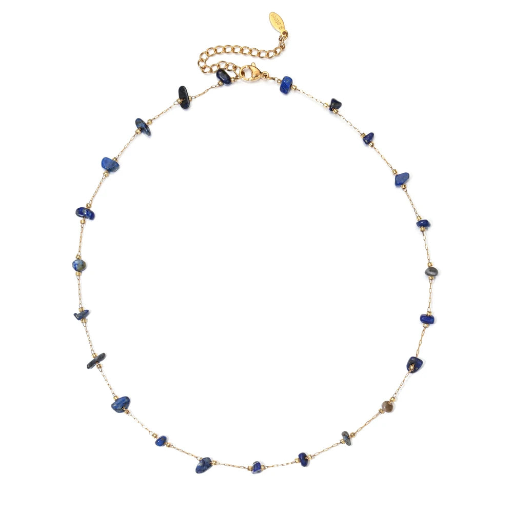 Gemstone necklace