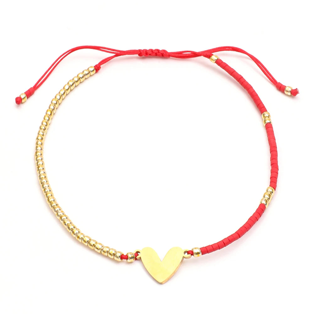 colored Sun Charm Bracelet